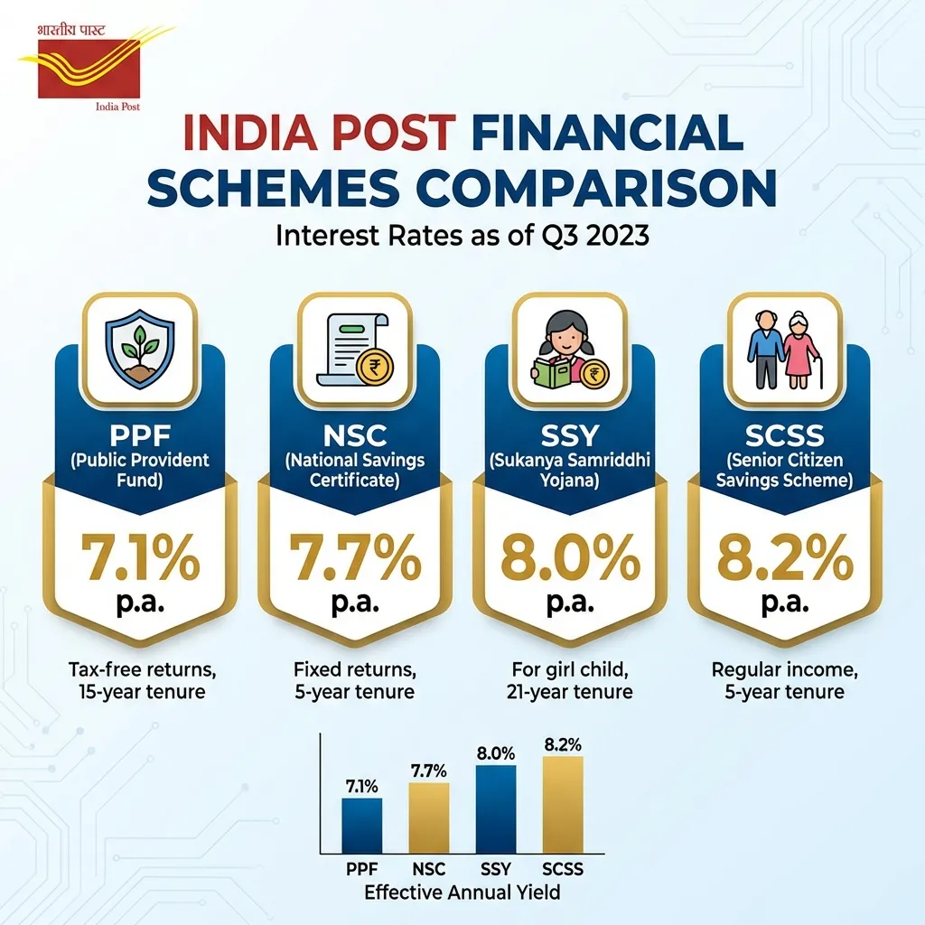 Post Office Interest Rates Comparison 2026